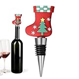 Créez une atmosphère de festival : ajoutez une touche de charme de Noël à vos bouteilles de vin avec ce bouchon à vin au design classique de Noël. Améliorez l'ambiance festive de vos célébrations et épatez vos invités avec une bouteille joliment décorée