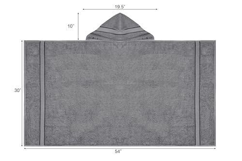 Image of ORIGINAL KIDS Hooded Bath Towel Wrap - Ultra Soft 100% Cotton Kids Towel