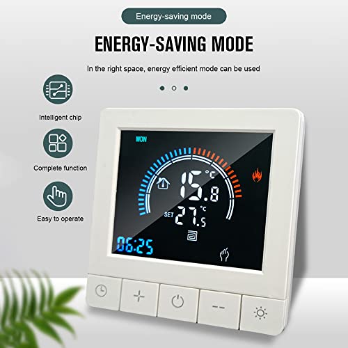 Thermostat intelligent NTC pour chauffage au sol à eau avec écran LCD