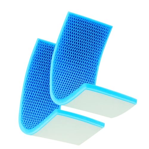 Image of Blutails Premium Large Size 8D Multi-Layer Premium Aquarium Filter Sponge Pad - 50 * 11 cm (Pack of 2) Nano Gel-Free Aquarium Sponge for All Aquarium Filters.