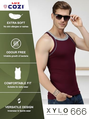 Image of Lux Cozi Men's Gym Vest