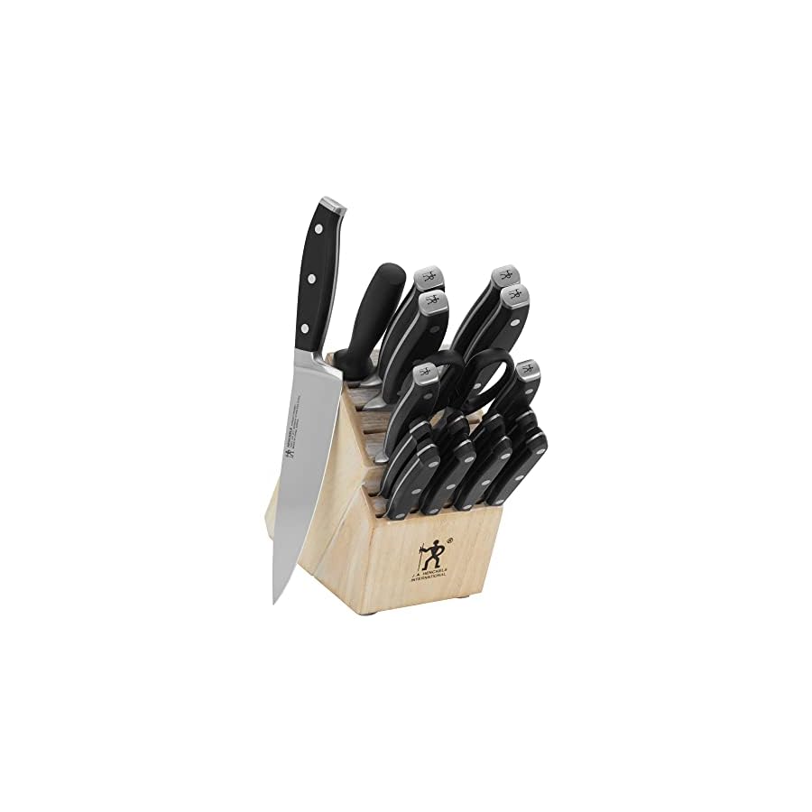 Henckels-Forged-Premio-18-pc-Knife-Block-Set-Distressed-White 18 Pieces Forged Premio Knife Block Set Includes