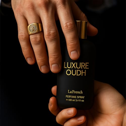 Image of La French Luxure Oudh Perfume & Deodorant Gift Set (100ml + 150ml) - Unisex Long-Lasting Luxury Fragrance Set, Perfect for Men & Women, Premium Gift for Special Occasions