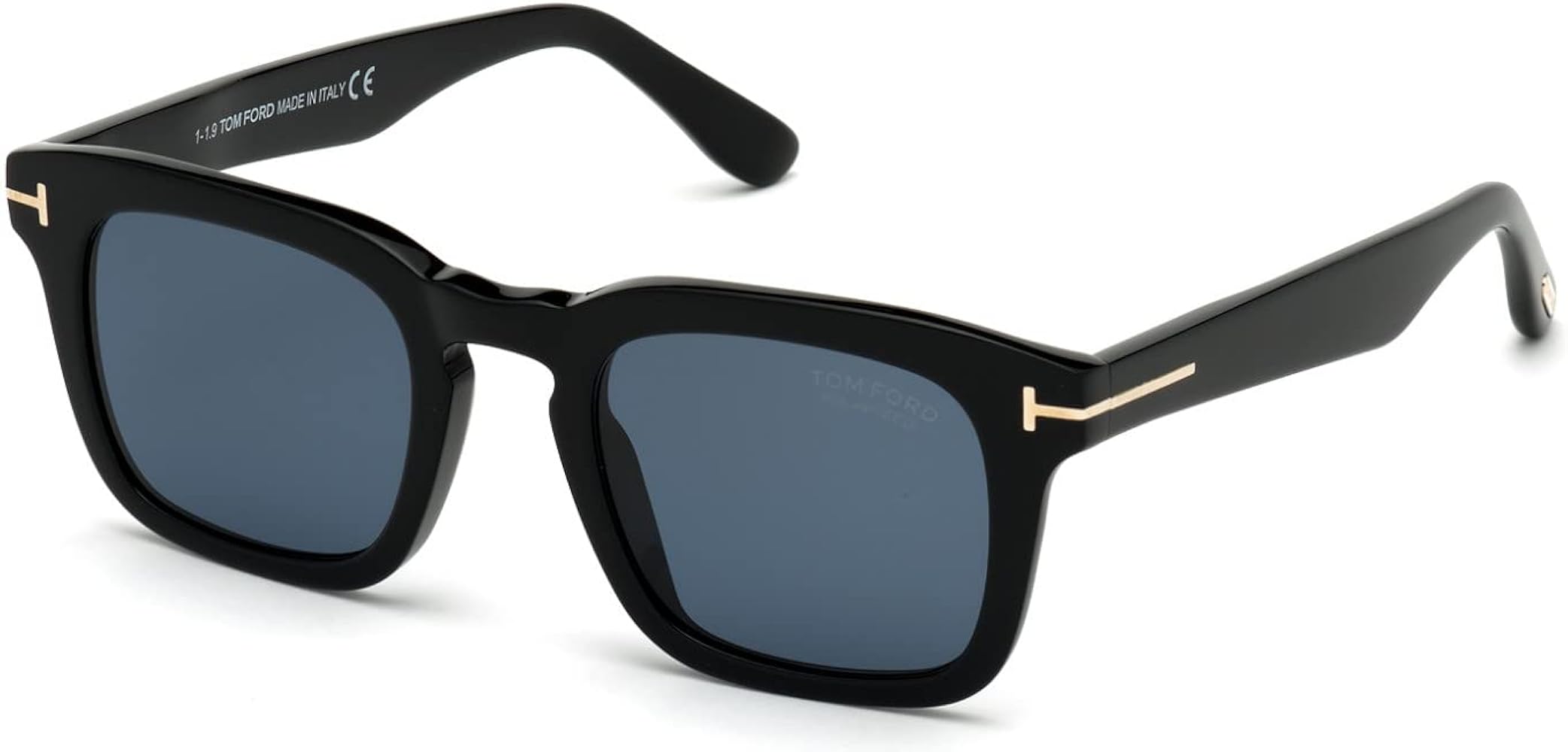 トムフォードのDaxTF751ダックス）サングラス Amazon.com: Tom Ford Dax FT0751 01V 50MM Shiny Black/Blue