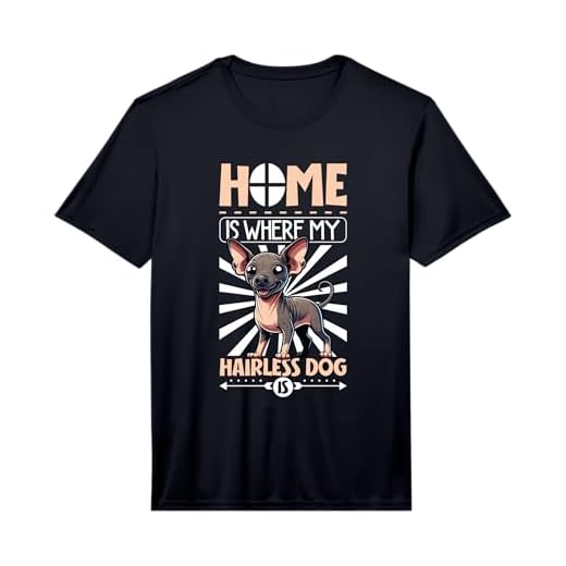 Mens Home is with My Ecuadorian Hairless Dog Performance T-Shirt