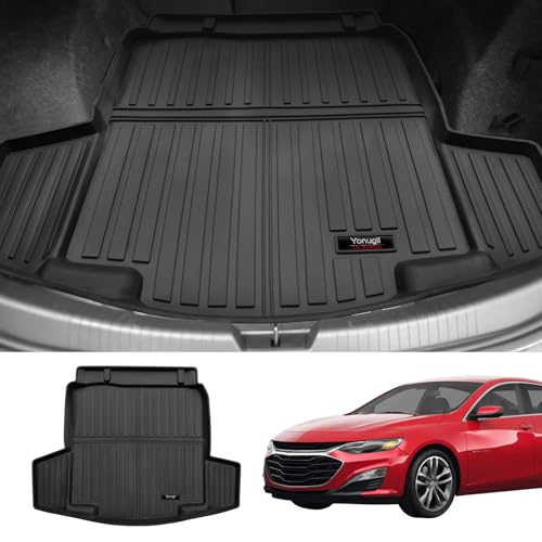 Custom for 2016-2025 Chevy Malibu Cargo Mats Trunk Liner All Weather TPE Protection Mat Accessories (for 2016-2025 Chevy Malibu)