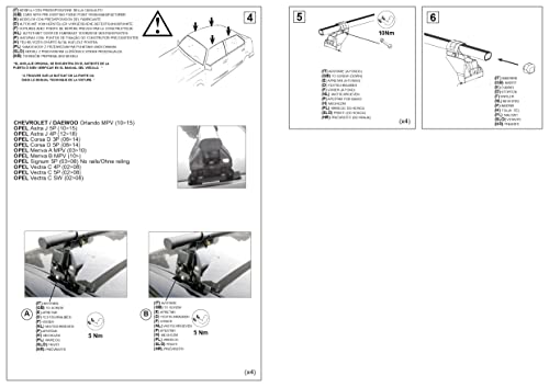 Tetrax Cam Système de Toit RAX 20001 pour Sorties Vélo et Ski - 4