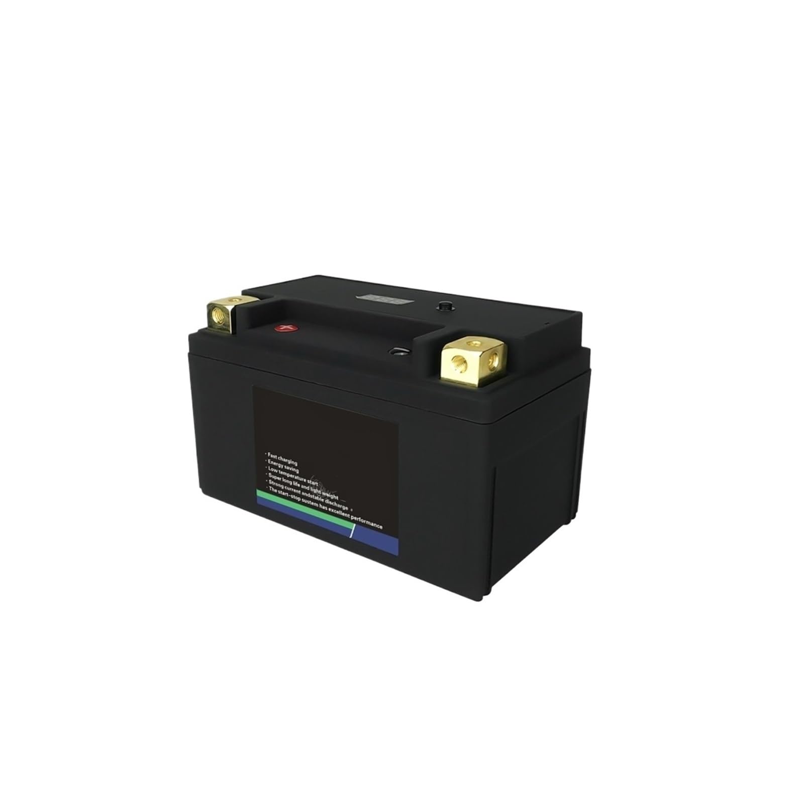 Batteria for Moto Grande Da Esterno A Ciclo Profondo 12V 8AH LiFePO4 9AH | Batterie Litio Ferro Fosfato LiFePO4 Con BMS GS Compatibili Con Harley 12V(14-BS L Negative)
