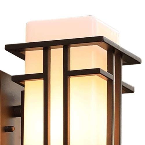 Lampe murale imperméable extérieure E27 moderne et lanterne moderne - 6