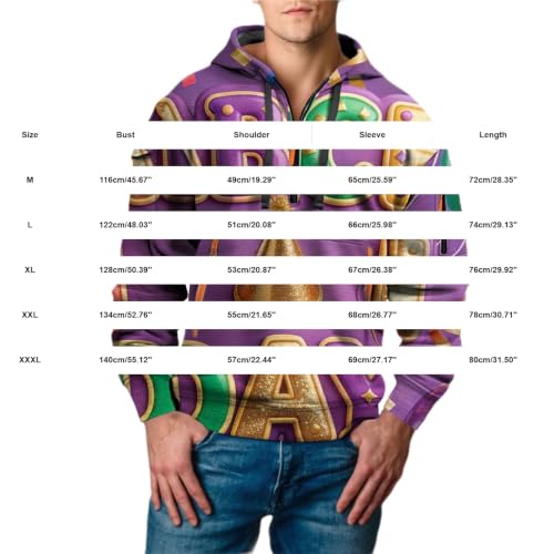 Sudadera negra para hombre con capucha retro talla XXXL 4