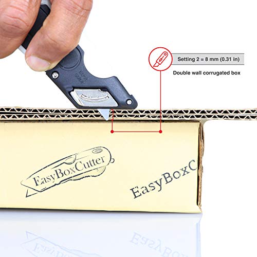 Modern Box Cutter For Retail Use - High Productivity And Unique Features With 100% Guaranttee (1000 Series, White) #TOP5