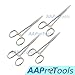 AAProTools Set of 4 Forceps 5 inches Straight Mosquitoes
