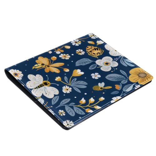 Funda para libros grande reutilizable para cuadernos de piel sintética de 9.8x11 pulgadas 3