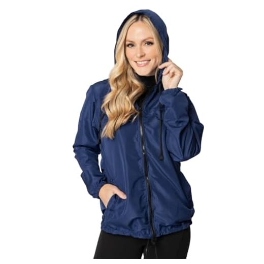 Carbella, Jaqueta Corta Vento Feminina Impermeável Ultra Leve Capuz
