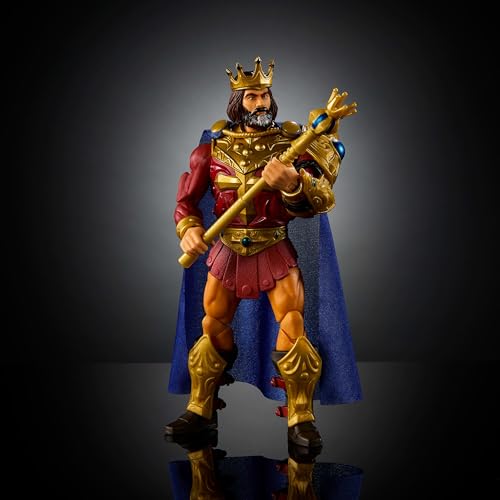 Les Maîtres De 'univers : New Eternia Masterverse Figurine King Randor 18 Cm - vue 6