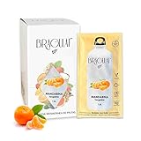 BRAGULAT | Bebida de Frutas con MANDARINA | Bebidas y Refrescos Instantáneas en Polvo | Sin Azúcar, con fruta y Vitamina C | Agua con Sabor a Mandarina | 15 Sobres