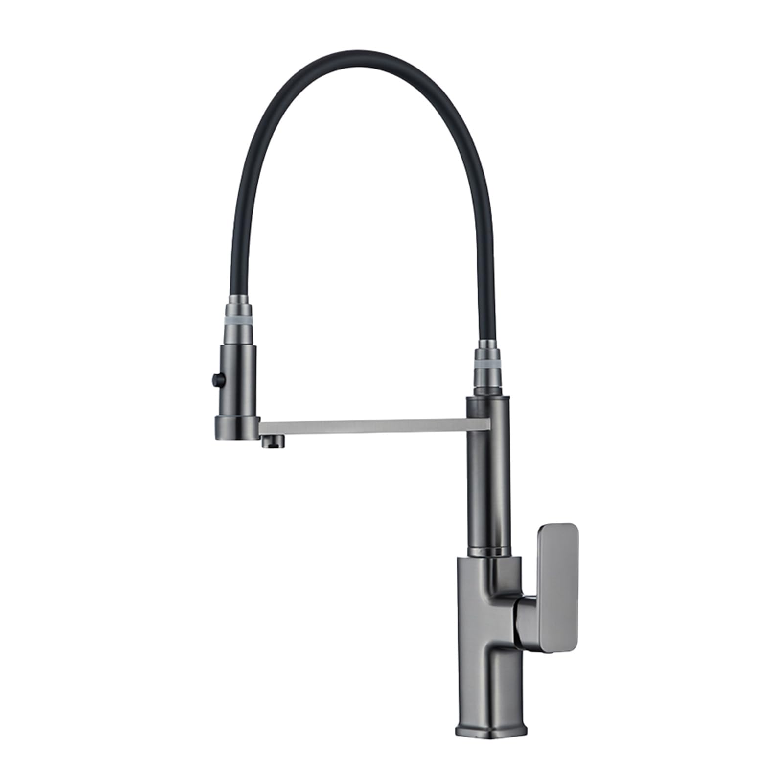 ZYCHSJXA Kitchen Bath Taps3 Way Drinking Sink Mixer Brass Swivel Pure Water Hot and Cold Purifier Faucet-Grey
