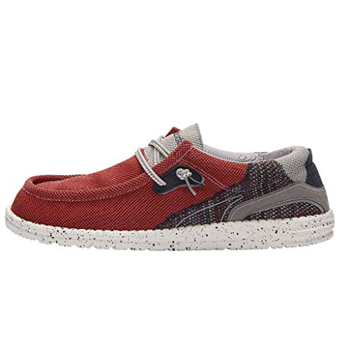 Image of HEYDUDE Men's All Wally Styles | Men's Shoes | Men's Lace Up Loafers | Comfortable & Light-Weight