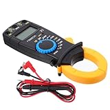 ULTECHNOVO Zangenmultimeter 3266l Handliches Multimeter mit Lcd Hintergrundbeleuchtung Ac/dc Voltmeter Amperemeter und Widerstandsmessgerät für Präzise Strom und Spannungsmessung im Haushalt