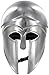 Medieval 5TH Century 20G Corinthian Hoplite GREEL Spartan Armor Helmet-Silver by CMA