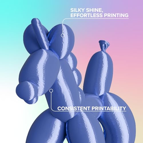 Image of Polymaker Panchroma Silk PLA Filament 1.75mm, 1kg, Periwinkle