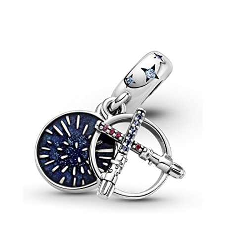 Charm Épées Laser Argent 799252c01 Ne Noircit Pas pour Bracelet