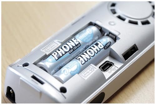 ANSMANN Telefon Akku Mignon AA LR06 1300 mAh 1,2V NI-MH, 2 Stück, wiederaufladbar, ideal für DECT Phone, Schnurlostelefon, Babyphone, Ersatzakku