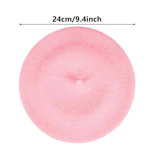 choyaxo French Beret Hats Solid Classic Beret Hats for Girls2