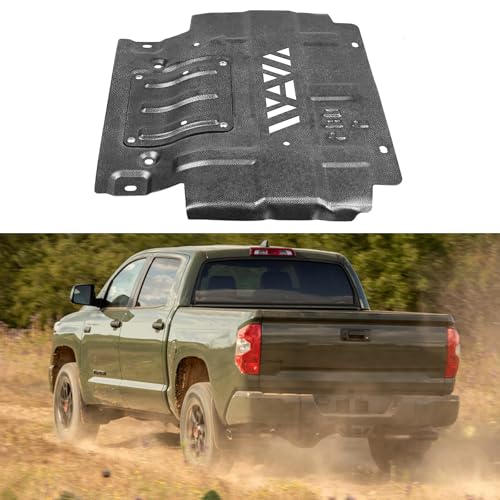 Image of Lower Front Splash Shield for Ford F-150 2018-2022, FL3Z-5D032-D Engine Guard Compatible With 2.7L 3.3L 3.5L (Not for XLT 2019 2020, Not for 3.5L 2019)