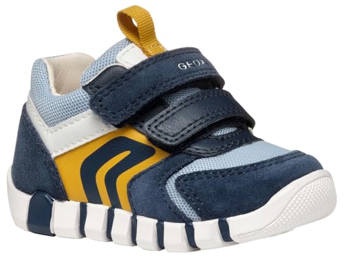 Basket Bébé Geox B IUPIDOO : finis les pieds moites de votre garçon