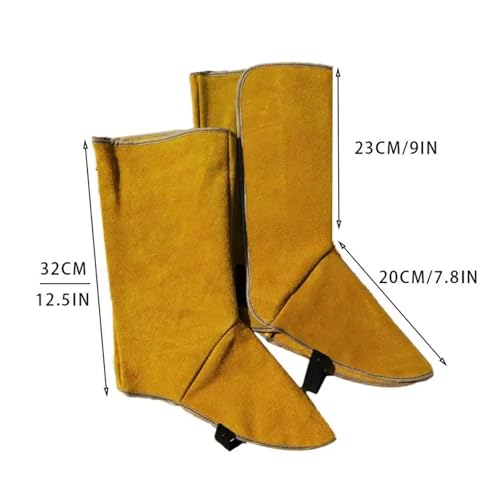 Mallas para pies contra chispas y protección de zapatos largos 6