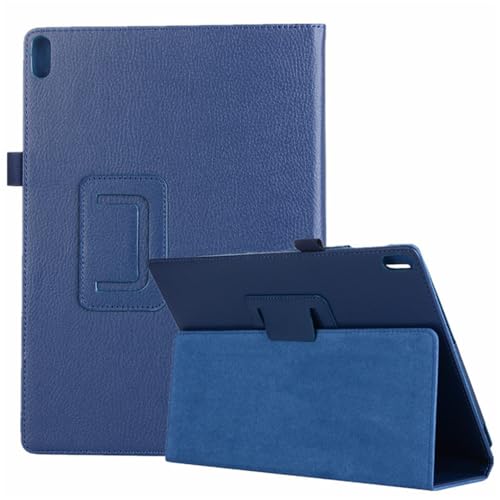 INSOLKIDON Compatible con Lenovo Tab E10 10.1 Inch TB-X104F Funda Protectora Trasera de Cuero Bumper Protección de Cuerpo Completo Funda Protectora de Cuero Tablet Shell (10)