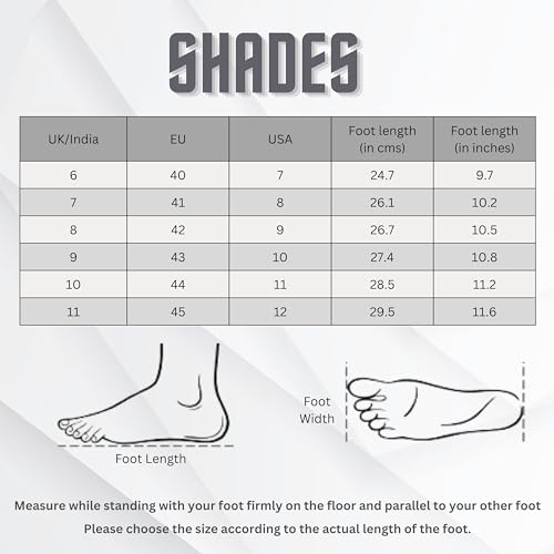 Image of Shades Classic Slip-On Formal Shoes for Men | Comfortable Walking Shoes | Classic Design | Soft Lining | Breathable | Slip Resistant