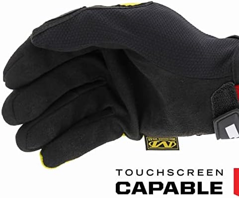 Mechanix Wear - Original Work Gloves (Small, Yellow)