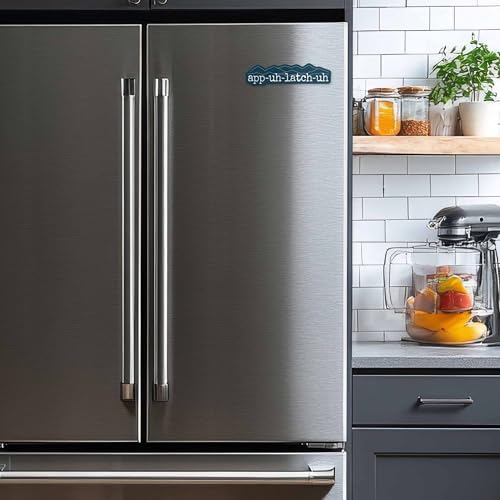 Imán decorativo azul flexible para refrigerador miniatura 3