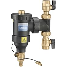 Thermador - Degasser and settling pot - THERMADOR DIRTMAG adjustable settling pot with valves 1" Female Female