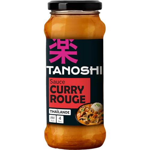 Sauce curry rouge de Thaïlande 300g lot de 3 pour repas express