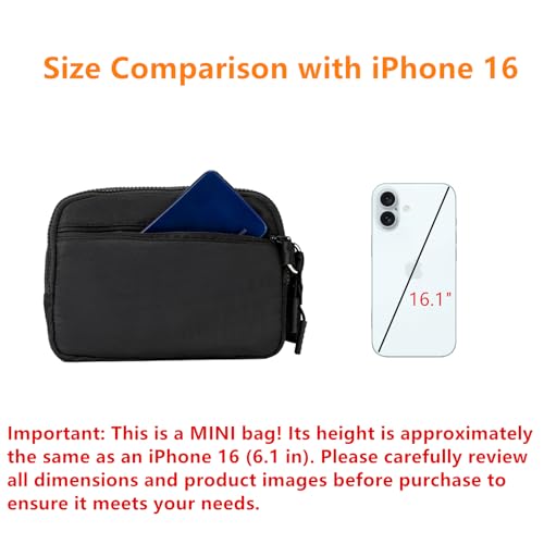 Small Crossbody Purses for Women, Mini Shoulder Bag (8.2" W x 6" H) with Adjustable Strap - Travel Gift4