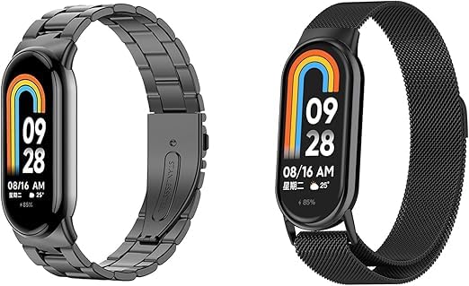 Mi Band 9 Straps Compatible with 2 Pieces Xiaomi Smart Band 9