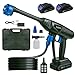 Cordless Pressure Washer for Makita Battery,6 in 1 Portable Power Washer Battery Pressure Washers with Foam Pot,Storage Box and 5m Hose,Cordless Jet Wash for Car,Floor,Bike,Garden Cleaning