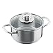 Produktbild KUHN RIKON 37393 Today 1.5L/16cm Kochtopf mit Glasdeckel, Edelstahl, Silber, 16 cm