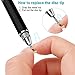 Stylus Pen for Touch Screen, 2 in 1 Fine Point and Mesh Tip Stylus Compatible for Tablet and Cellphone (1Pc, Rose Gold)