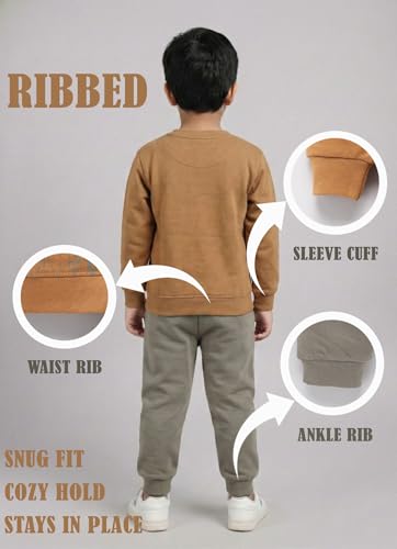 Image of Unisex Child Sweatshirt and Pant Set