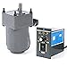 AC Gear Motor Electric Reducer Motor Variable Speed Reduction Controller 1: 25 110V 15W 54RPM Reversible High Torque Single-Phase Smooth Operation Long Working Life