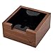 KNODOS Wooden Espresso Knock Box Walnut Dump Bin for Coffee...