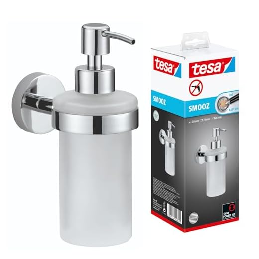 tesa Smooz Self-Adhesive Soap Dispenser