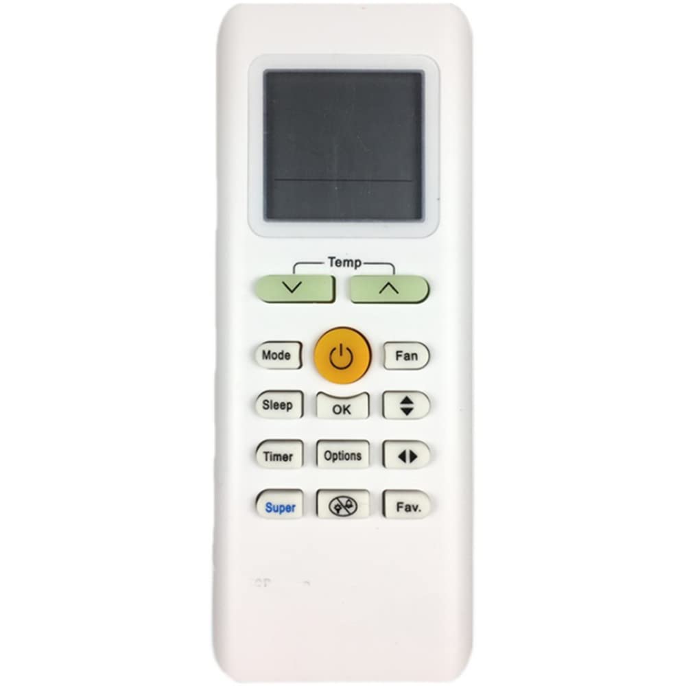 General Replacement Remote Control Fit for RG70A/BGEF RG70E/BGEF RG70C/BGEF RG70C1/BGEF RG70E1/BGE RG70E/BGE RG70C/BGE for for Midea Air Conditioner