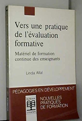 Vers une pratique de l'évaluation formative : Matériel de formation continue des enseignants