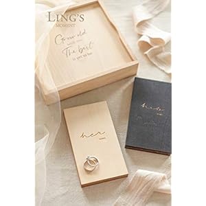 Alternative view of Ling's moment, handgefertigt, aus Holz, für Hochzeiten, Gedenkfeiern, Renewal