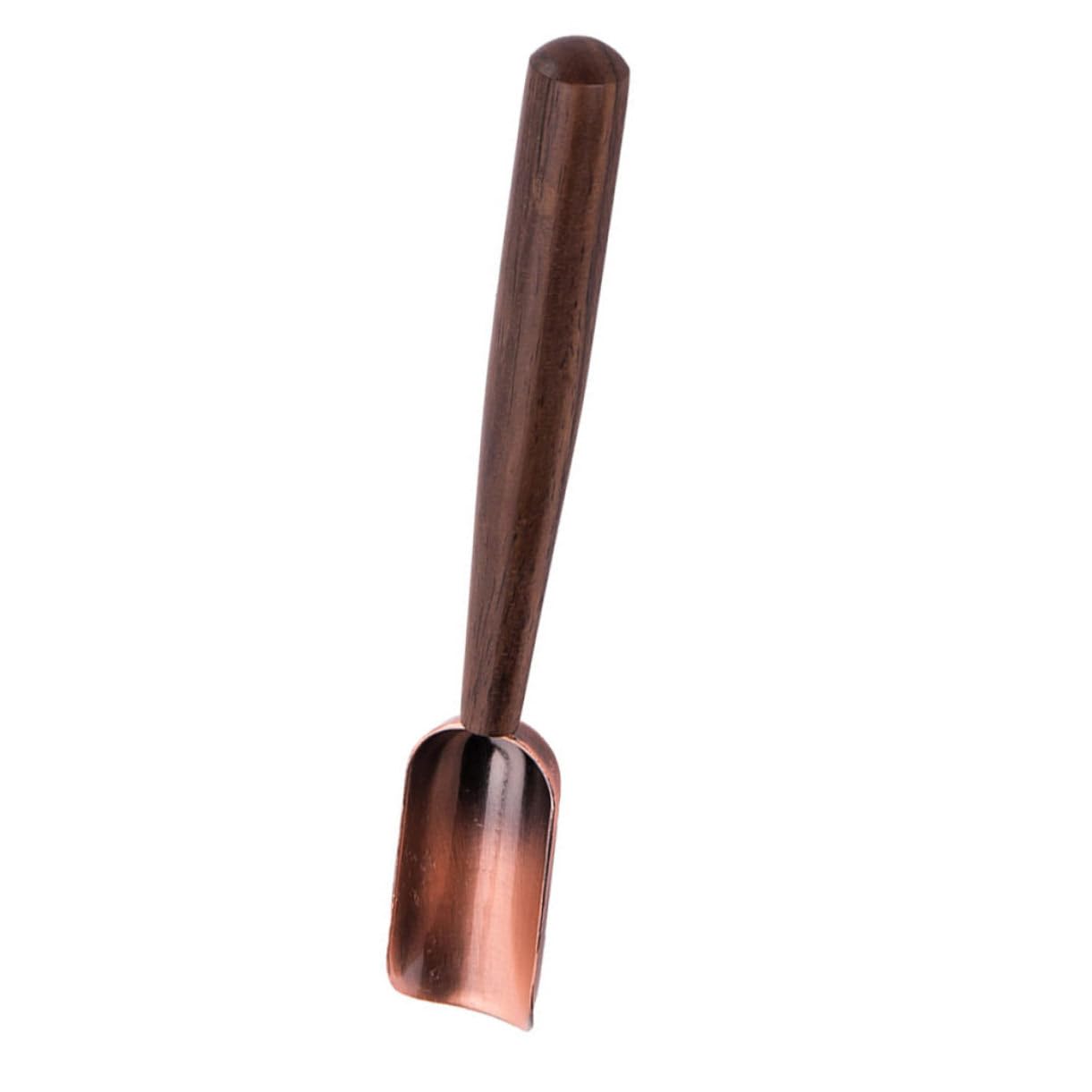 PRETYZOOM Wooden Tea Spoon Vintage Design Small Tea Scoops Multi-function Tea Scoop Easy to Clean Tea Supply